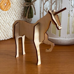 Flat Pack MONOKORN Laser Cut File