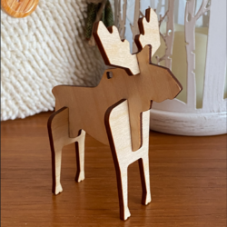 Flat Pack ALPEG Moose Laser Cut File